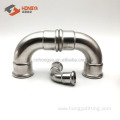 V Profile Stainless Steel Press Fitting 90 Elbow